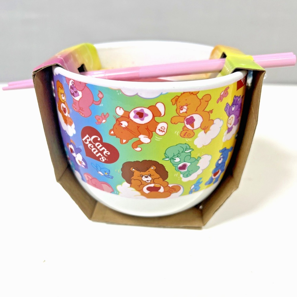 Care Bears Cousins Ramen Bowl CultureFly‎ 80s Gift Set
